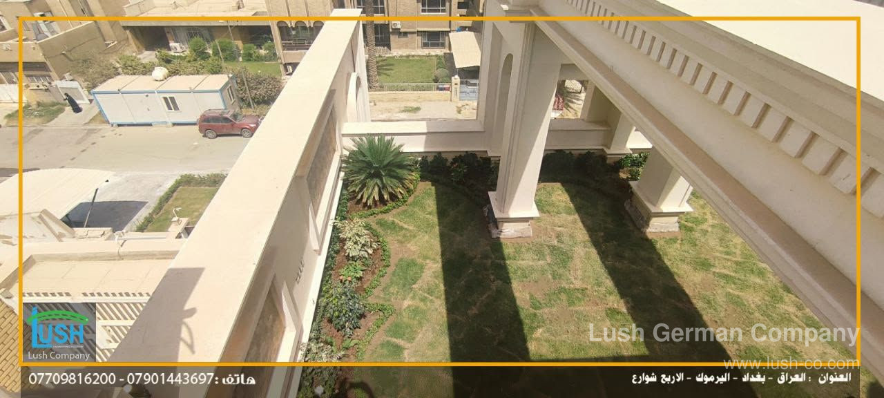 تصميم وتنفيذ حدائق أسطح وتراسات خضراء للفلل — 1